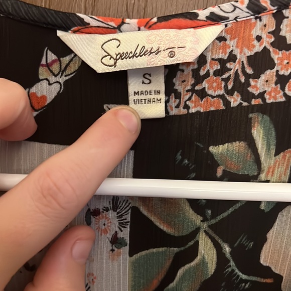 Multi print sheer dress - Picture 3 of 5